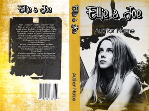 ellie & joe premade book cover for ebook and paperback. teen skater girl ya.