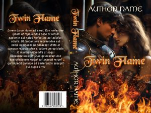 premade-ready-made-book-cover-historical-knight-fire-couple-twin-flame-fairy-tale-romance-historical-medieval